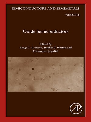 cover image of Oxide Semiconductors